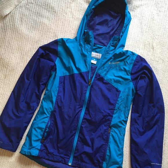 columbia colorblock windbreaker
